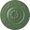 Ekena Millwork Milan Ceiling Medallion, Hand-Painted Athenian Green, 47 5/8"OD x 2 3/4"P CM47MIAGF - alternate 1